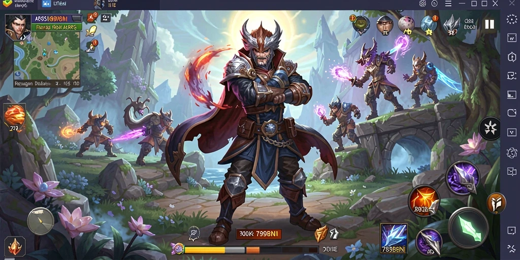Tampilan gameplay menakjubkan dari 789BNI dalam aksi ARPG.