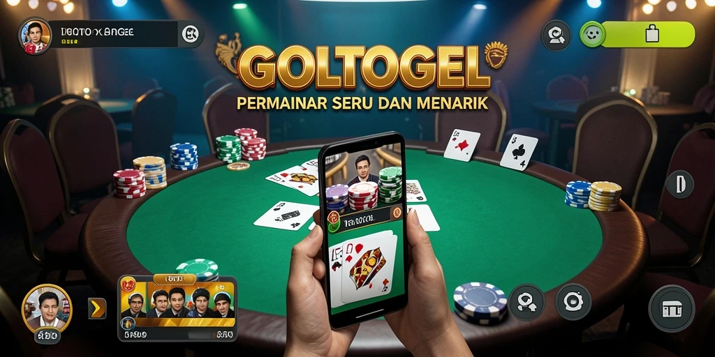 Tampilan gameplay GOLTOGEL yang seru dan kompetitif.