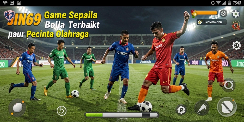 Tampilan gameplay yang menegangkan dalam JIN69.