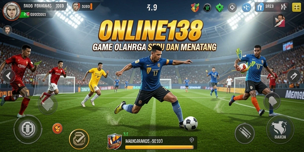 Tampilan gameplay seru di ONLINE138 dengan berbagai cabang olahraga.